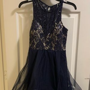 Juniors Dress - Blue